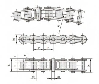 Прочие цепи из нержавеющей стали